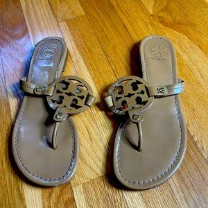 Tory Burch Miller Leather Sandal; 7.5
